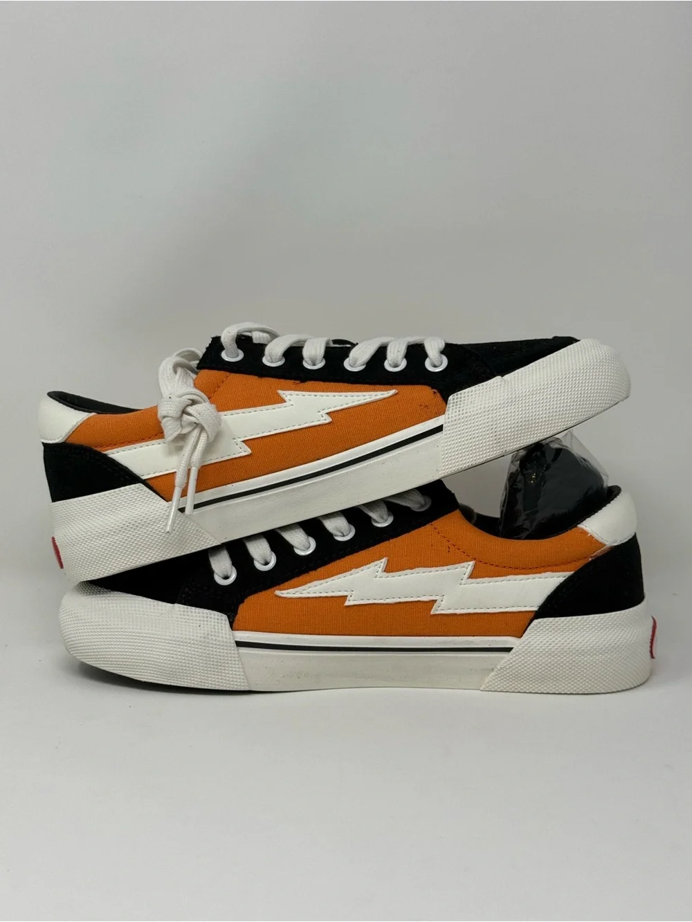 Size 6- Revenge Storm Orange and Black